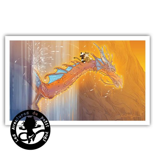 Ex-libris – Tirage d’art : Dragondo