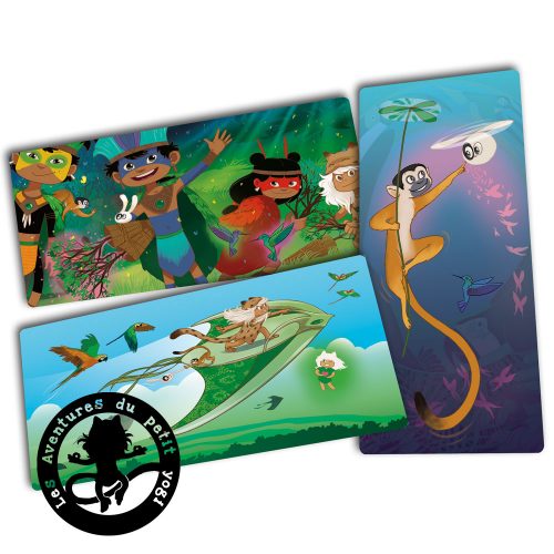 Pack 3 Cartes postales du Peuple de l'AIR